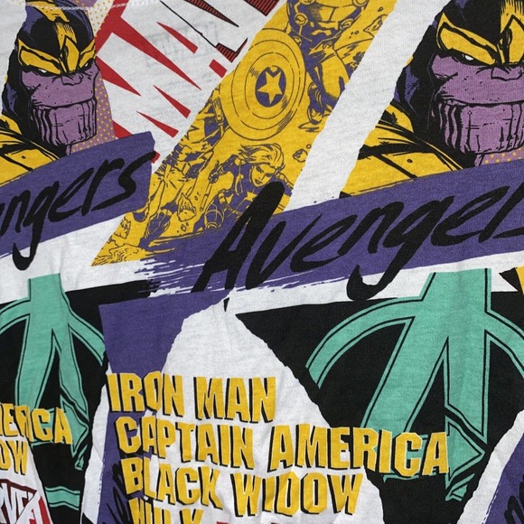 NWT Marvel Advengers Thanos T Shirt New Men's SZ L All Over Print HTF - Picture 6 of 6